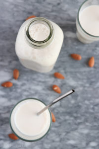 Organic Homemade Almond Milk made easy