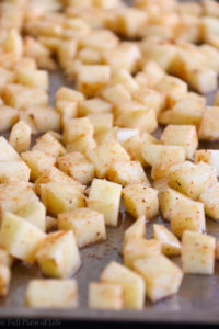 Organic Baked Cubed Fries Uncooked