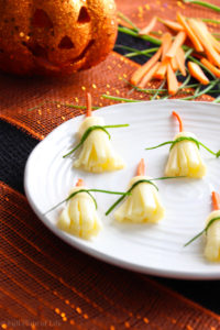 Organic Halloween Cheese Broomsticks