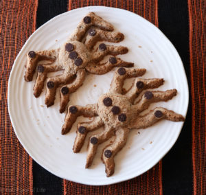 Organic Halloween Chocolate Chio Spider Cookies Recipe