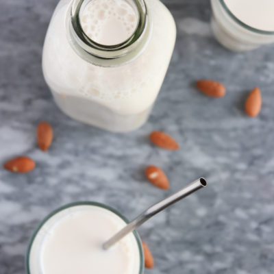 Organic Homemade Almond Milk