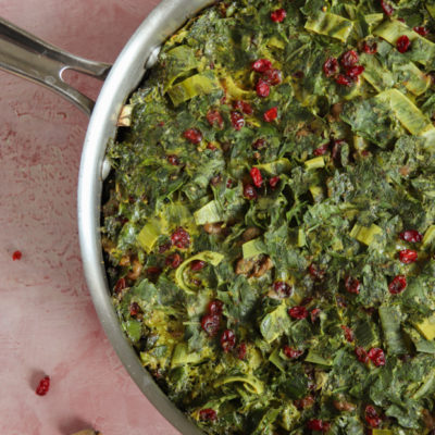 Organic Kuku Sabzi – Persian Herb Frittata