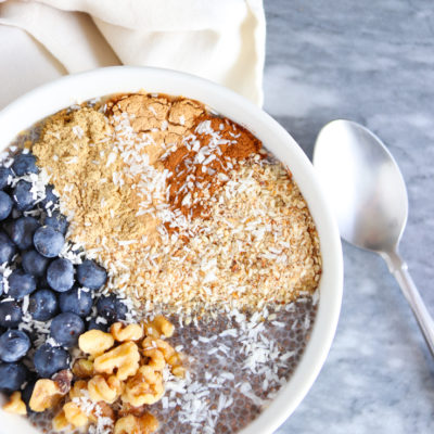 Organic Chia Seed Porridge Bowl