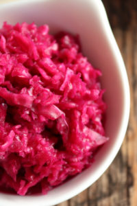 Organic Pink Sauerkraut