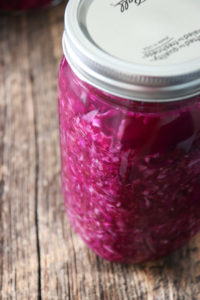 Organic Pink Sauerkraut