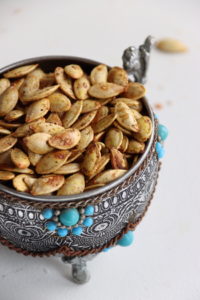 Raw and Baked Pumpkin Seeds